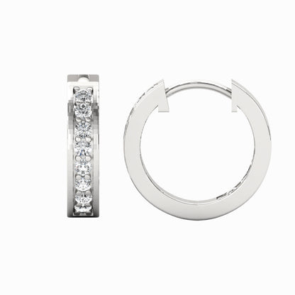 mens bali earring white variant