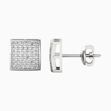 Load image into Gallery viewer, silver studs for men from Zevar Amaze