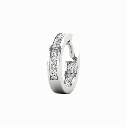 INsideout Silver Hoop Earrings For Men