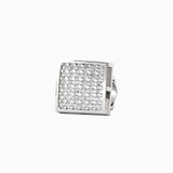36 square diamond Silver Stud for Men (1 PC ONLY)