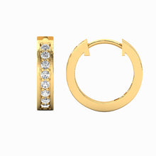 Load image into Gallery viewer, yellow variant for hoop earring for men