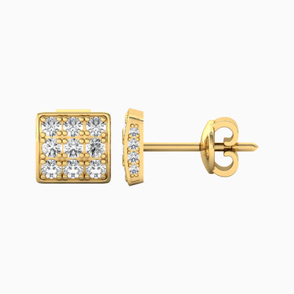 yellow variant of men earring