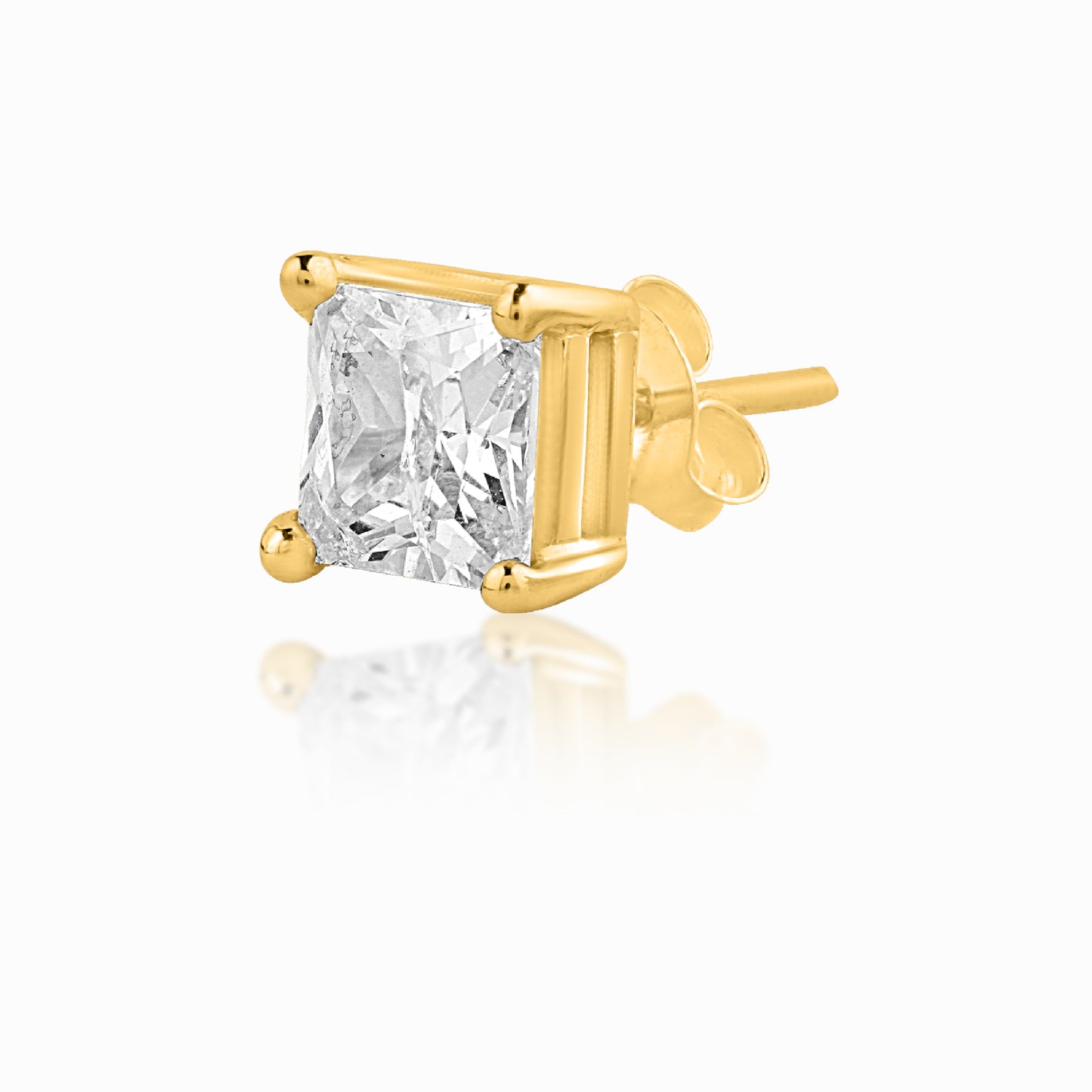 yellow variant of square stud